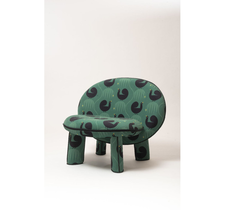 Крісло Dino ARHIVE FABRIC OLEKSANDR SAENKO ShishkaProject1